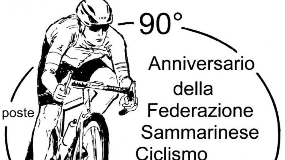 Ufficio Filateli e numismatico: annullo per celebrare Federazione Sammarinese Ciclismo