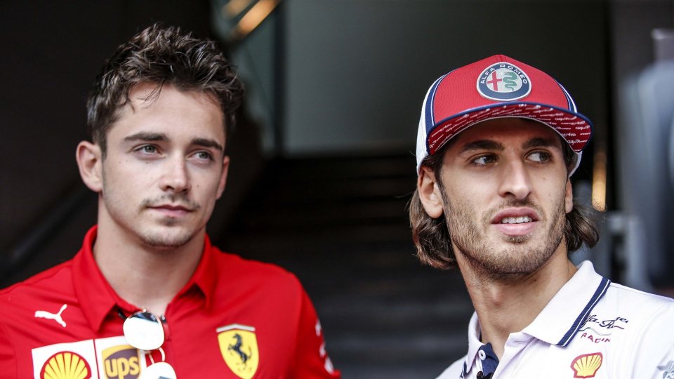 Leclerc e Giovinazzi  @sportmediaset.it