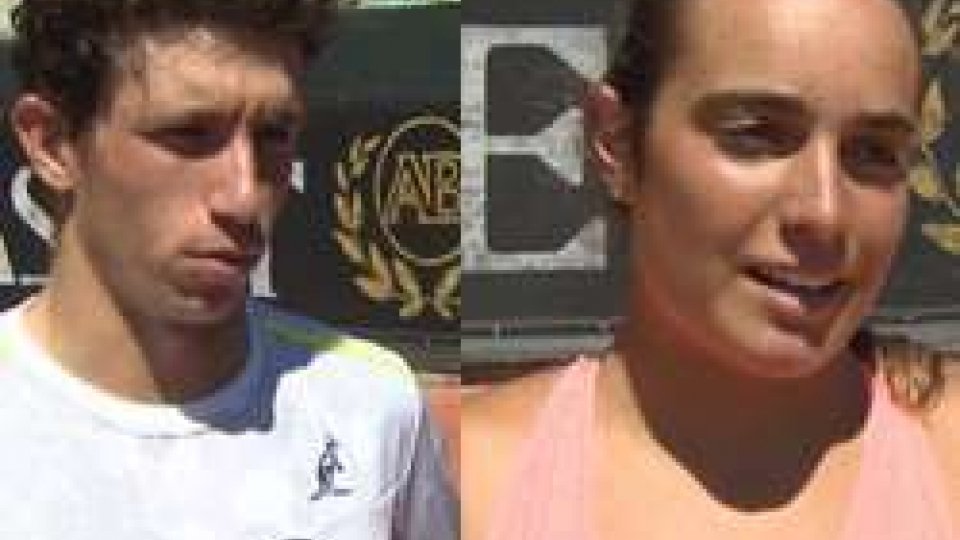 Federico Bertuccioli e Giulia CarbonaroAsset Banca Junior Open, le parole dei vincitori