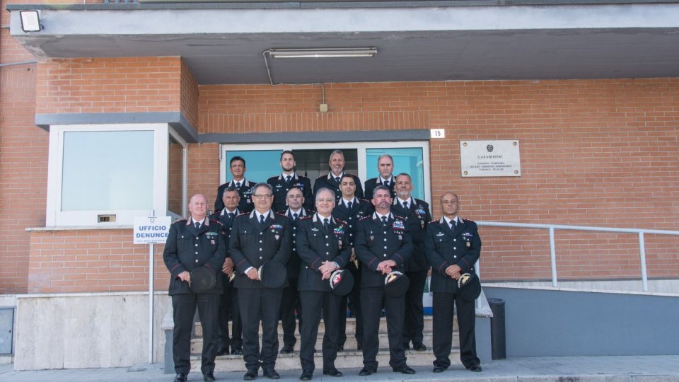 Comandante della Legione Carabinieri Emilia Romagna visita il Comando provinciale di Rimini