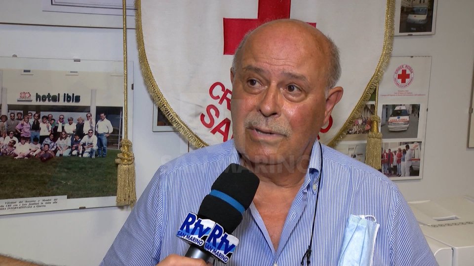 Nel servizio l'intervista a Giuliano Giardi, Presidente Croce Rossa sammarinese