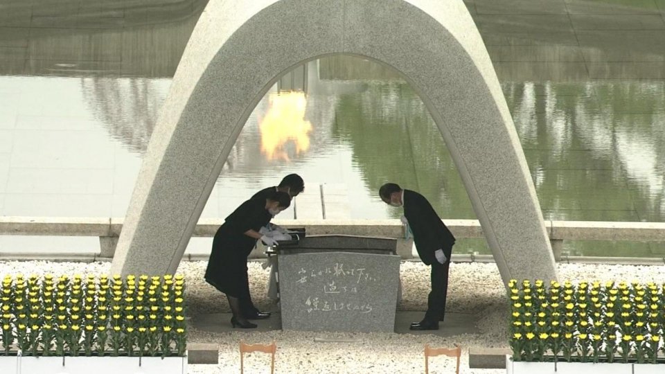 Il Giappone commemora i 75 anni da Hiroshima