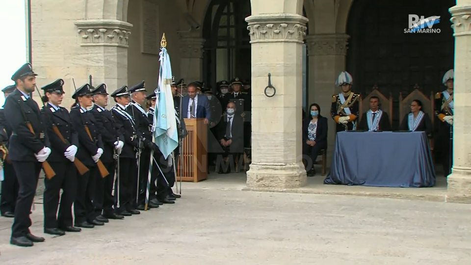 A San Marino la cerimonia per ringraziare chi ha prestato la propria attività durante l'emergenza sanitaria