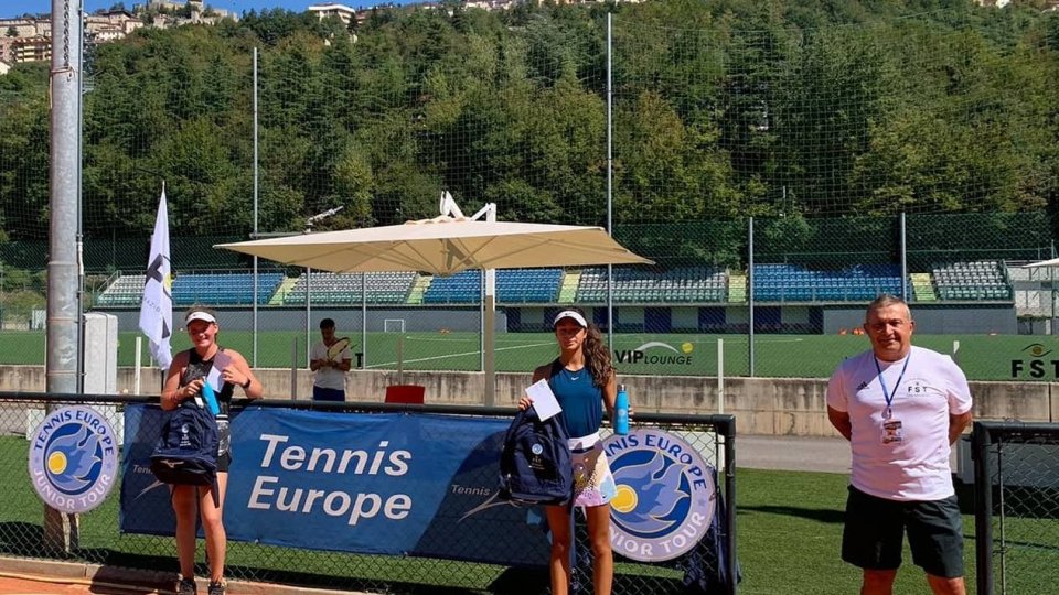 San Marino Junior Cup Under 14: la tedesca Isabella Lettieri vince il singolare femminile