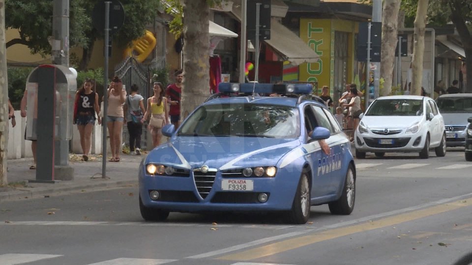 Polizia a Rimini