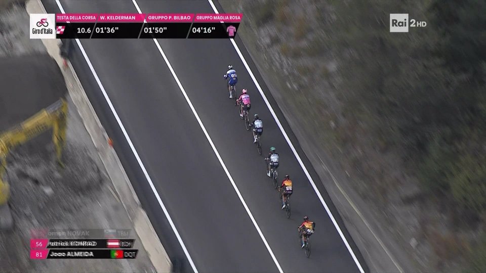 Maltempo, i corridori "accorciano" la tappa odierna del Giro