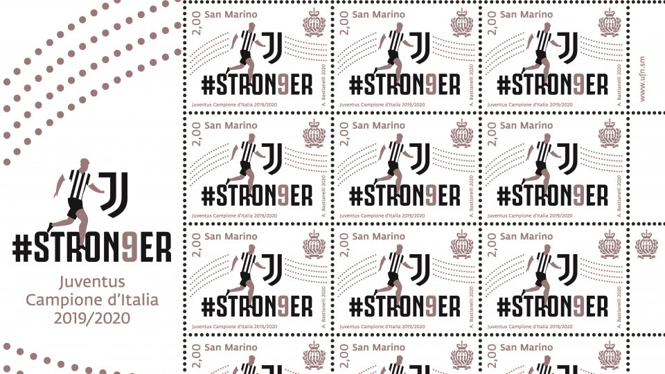 UFN: emissione postale sulla Juventus e aggiornamento serie postali di novembre