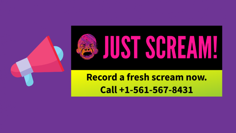 Urlare al telefono e sfogare lo stress: si può con Just Scream!