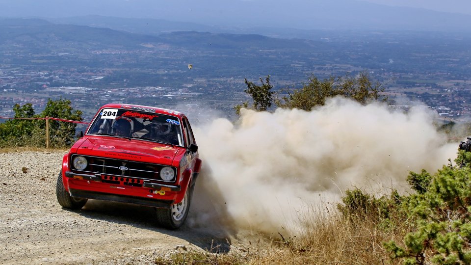 Bruno Pelliccioni e Mirco Gabrielli Campioni Italiani Rally Terra Storico