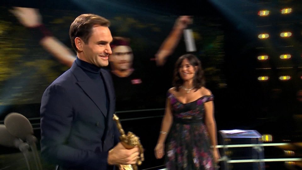 Svizzera Sport Awards: Roger Federer sportivo svizzero degli ultimi 70 anni