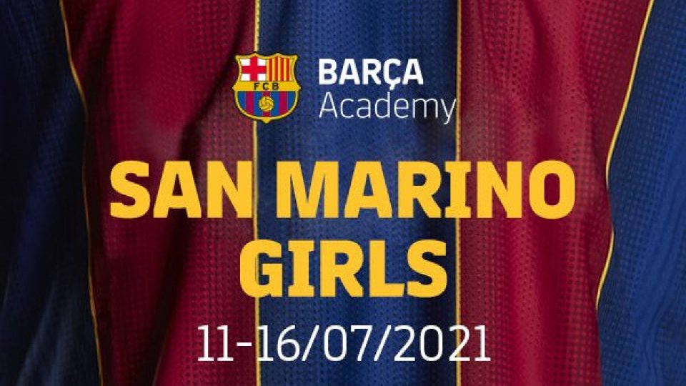 Il primo camp ufficiale del Barcellona Femminile a San Marino