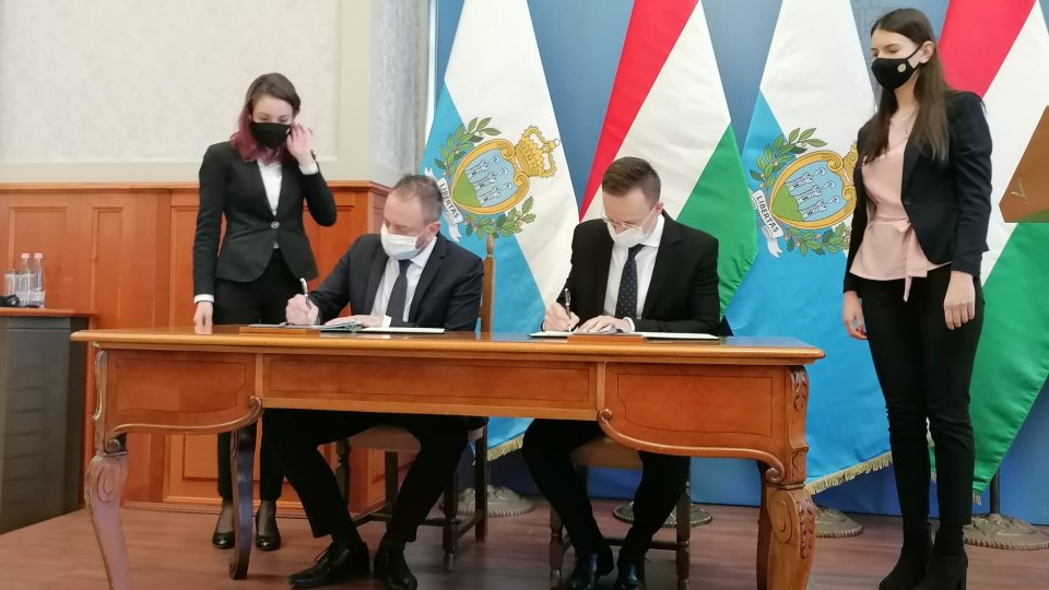 Visita ufficiale in Ungheria del Segretario di Stato per gli Affari Esteri Luca Beccari