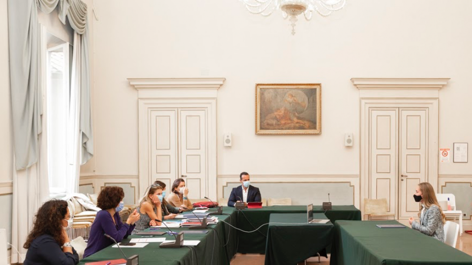 Palazzo Buonadrata: Rimini si laurea nelle in lingue