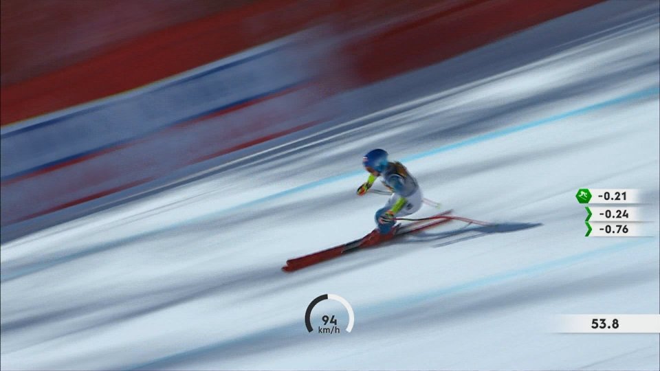 Sci Mondiali Cortina Lara Gut Berhami si laurea campionessa del mondo in Super G
