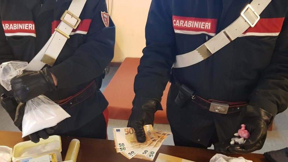 Carabinieri Novafeltria scoprono spacciatore