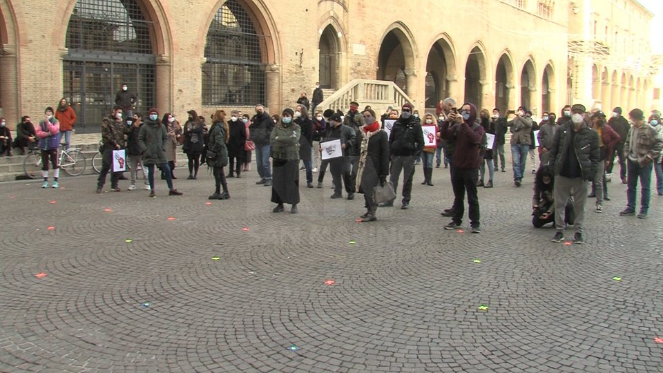 La protesta a RiminiDalla nostra corrispondente Francesca Biliotti