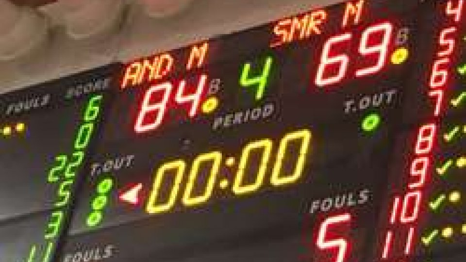 Basket: Andorra supera San Marino 84-69Basket: Andorra supera San Marino 84-69