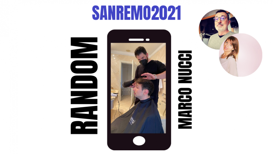 Marco Nucci, hair stylist di Random a Sanremo: i commenti sulla prima serata