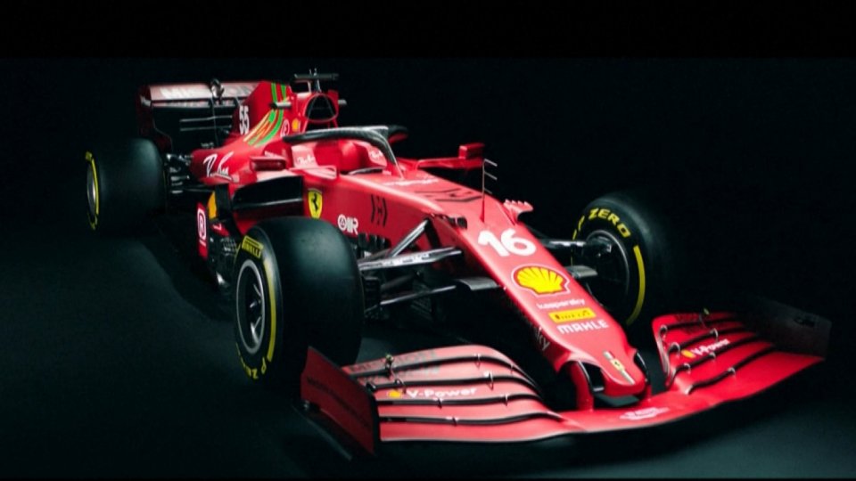 La Ferrari presenta la monoposto per il Mondiale 2021