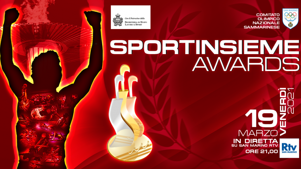 Le emozioni di Sportinsieme Awards domani sera su San Marino RTV