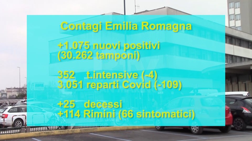 L'Emilia Romagna non esclude di tornare in zona arancione dalla prossima settimana