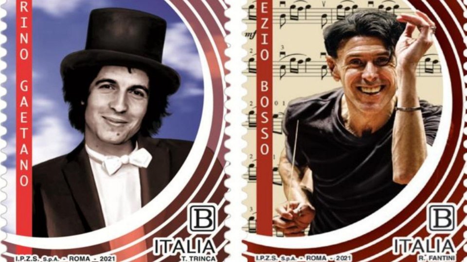 In arrivo due nuovi francobolli per Rino Gaetano e Ezio Bosso
