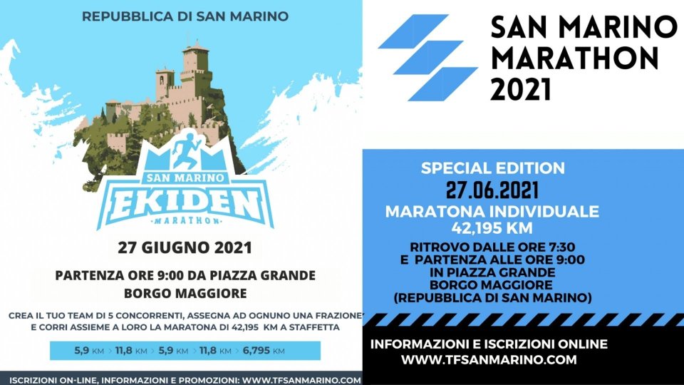 San Marino Ekiden Marathon &  San Marino Marathon