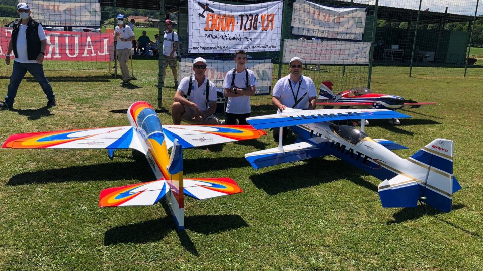 Coppa Italia del campionato Cisalpino di acrobazia radiocomandata: Aerobatic Team di San Marino, protagonista