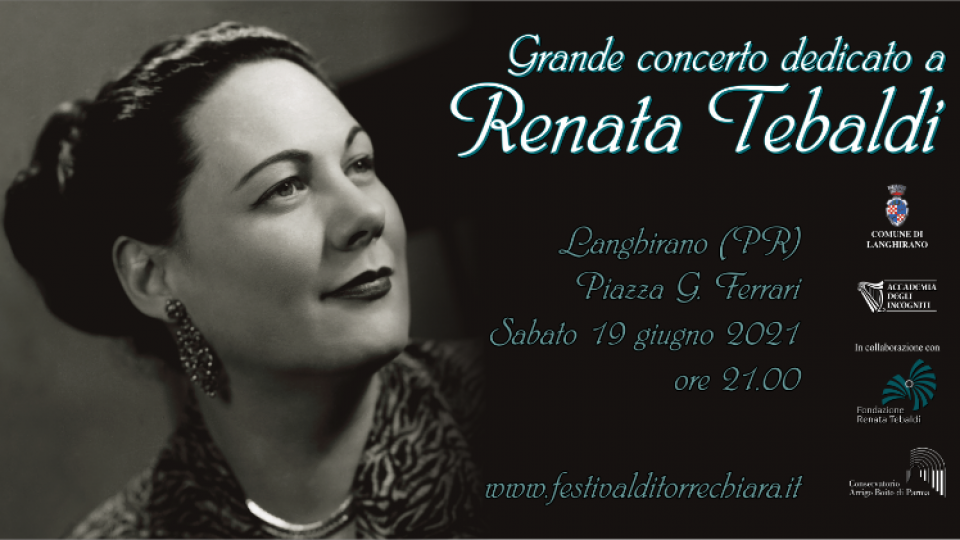 Langhirano presenta il “grande concerto dedicato a Renata Tebaldi”