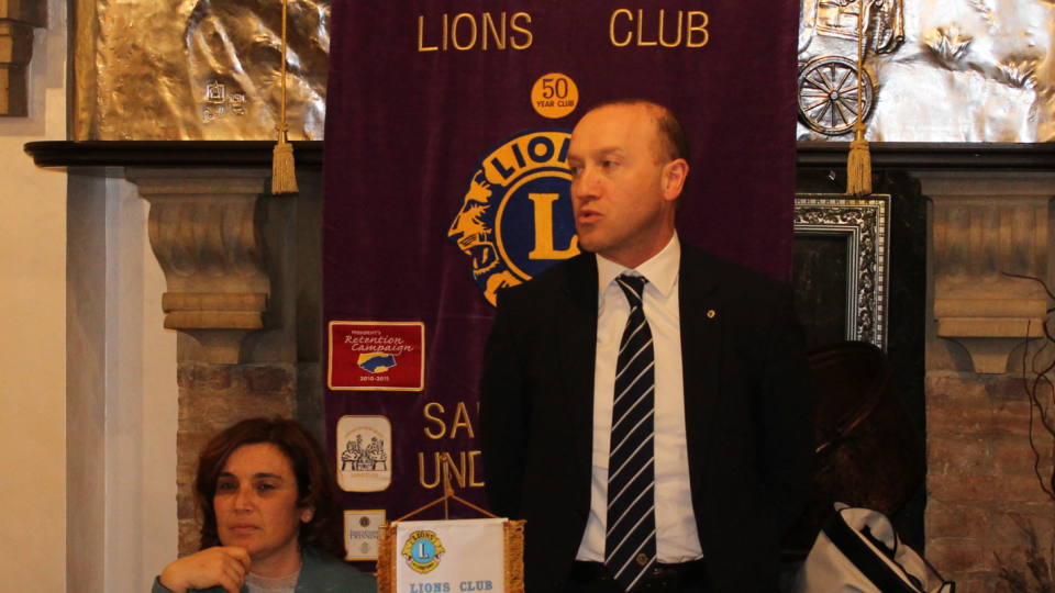 Emanuele Cesarini nuovo Presidente Lions Club