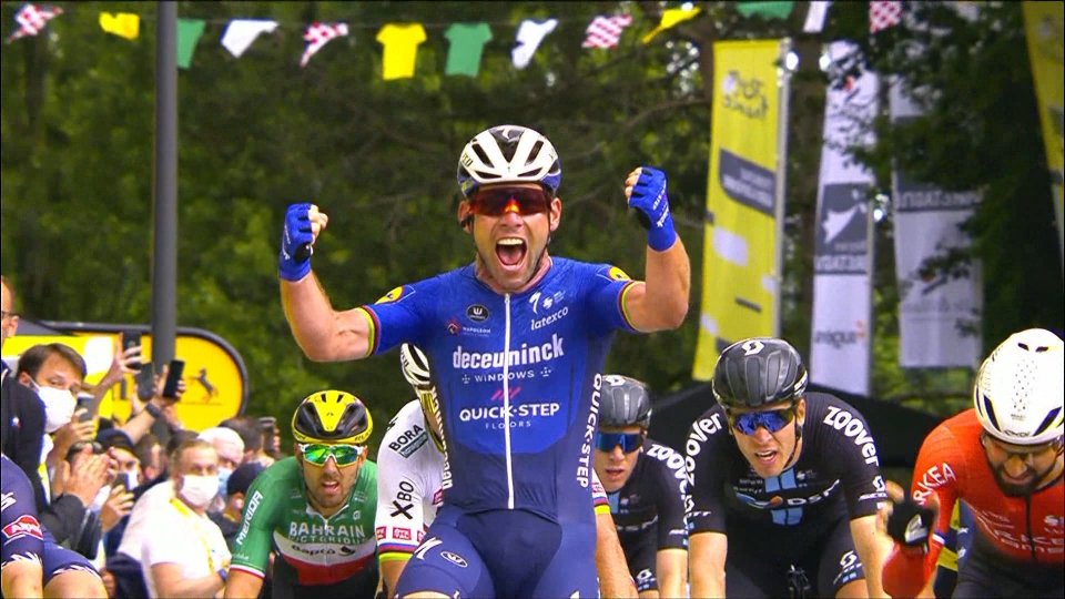 Tour de France: capolavoro Cavendish, trionfa dopo 5 anni