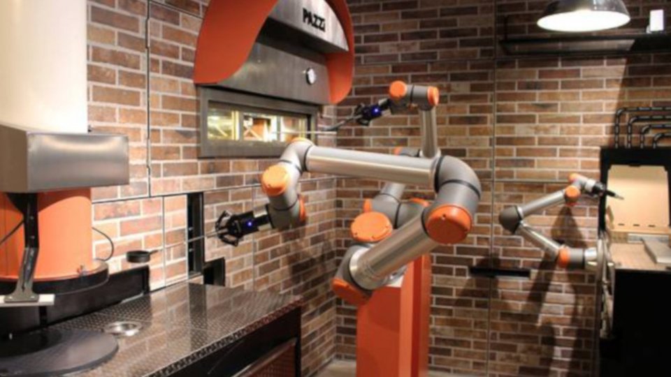 La pizza e il Robot