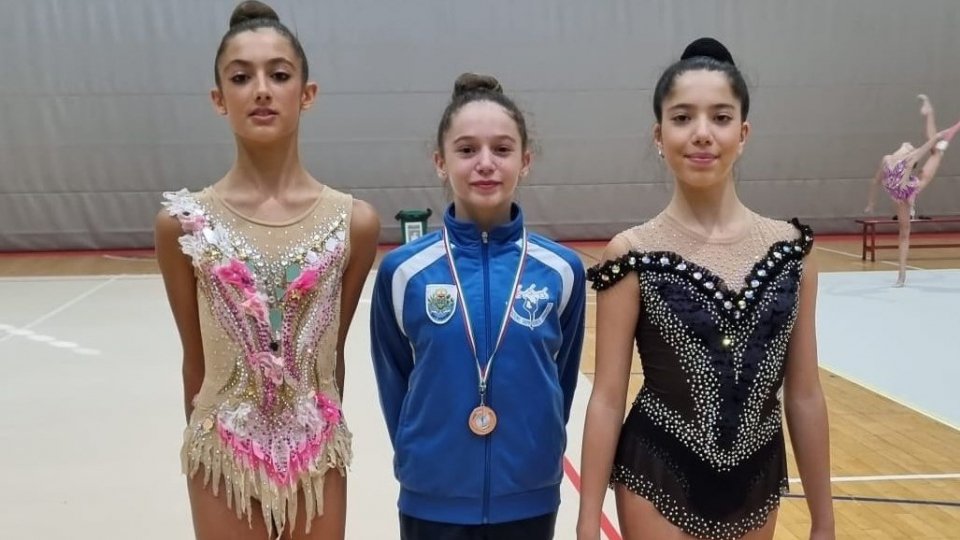 Buon inizio per le agoniste della Società Sportiva Ginnastica San Marino