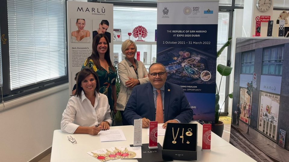 Marlú é Sponsor Ufficiale del Padiglione San Marino a Expo Dubai 2020