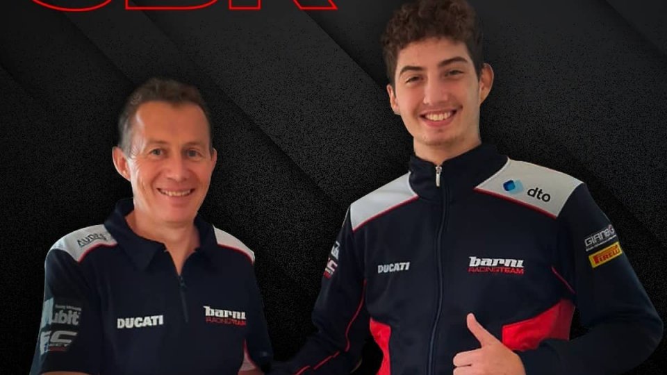 Luca Bernardi in Superbike: correrà col Ducati Barni Racing Team