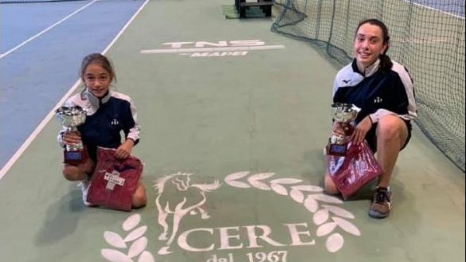 Tennis: Le giovani Pellandra e Alletti vincono a Reggio Emilia