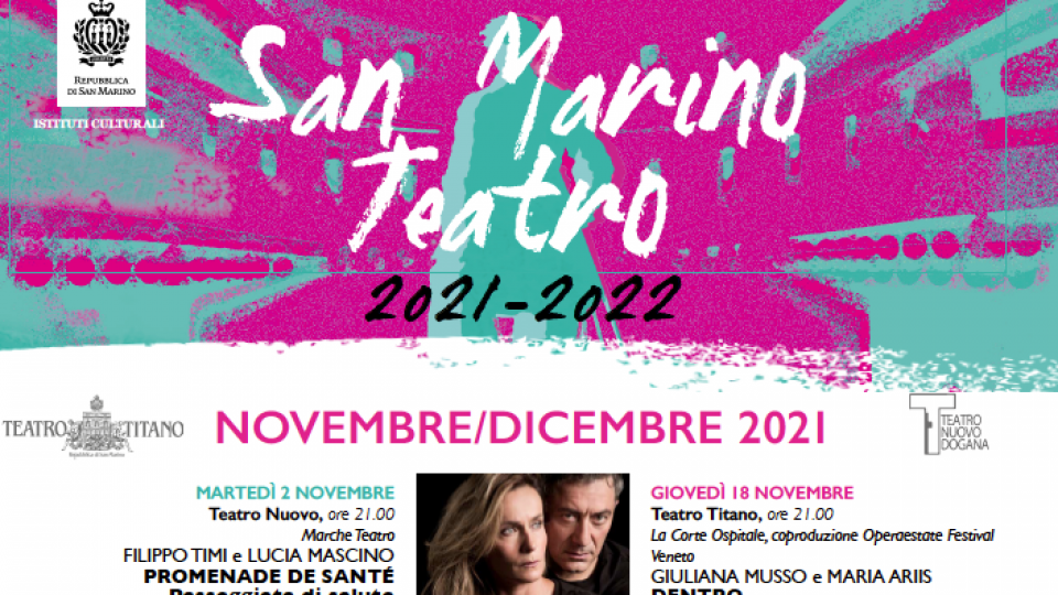 San Marino Teatro, una stagione di grandi appuntamenti
