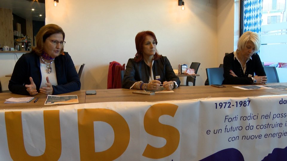 Conferenza stampa di Unione Donne Sammarinesi