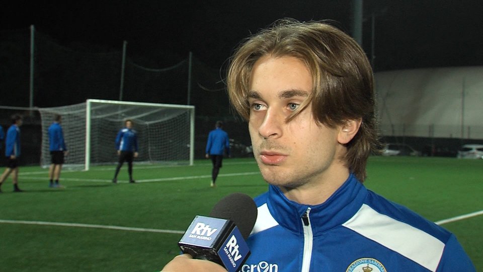 Nel servizio l'intervista ad Alessandro Tosi, difensore San Marino Under 21