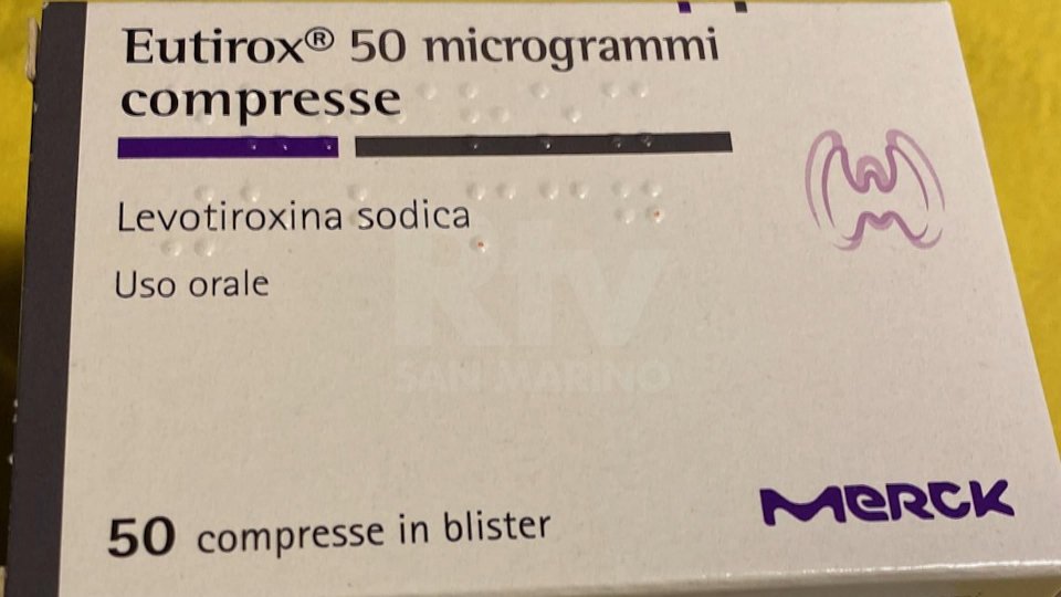 Farmaco Eutirox: iniziato ritiro anche a San Marino. Iss: "Sostituito perché disponibile una nuova formulazione"