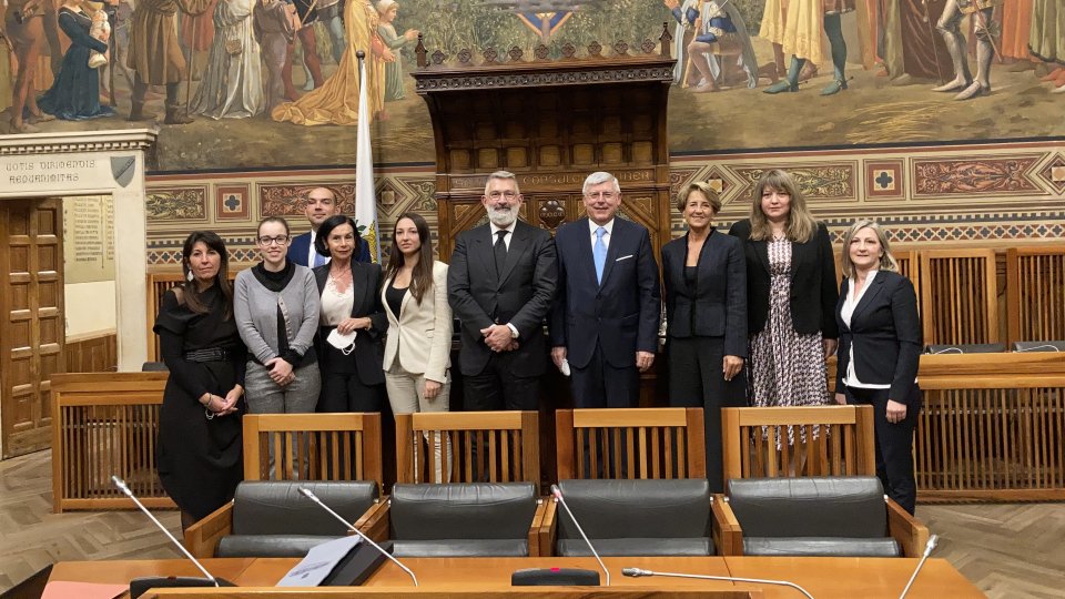 Incontro di lavoro Gruppo Amicizia Interparlamentare San Marino-Croazia