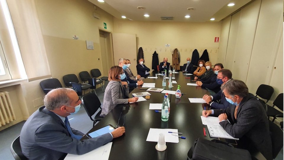 La delegazione riminese di Confindustria Romagna incontra il sindaco di Rimini Jamil Sadegholvaad
