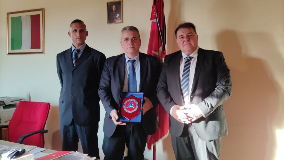 Protezione Civile incontra il Direttore Nazionale del Corpo Italiano di Soccorso Ordine di Malta - CISOM