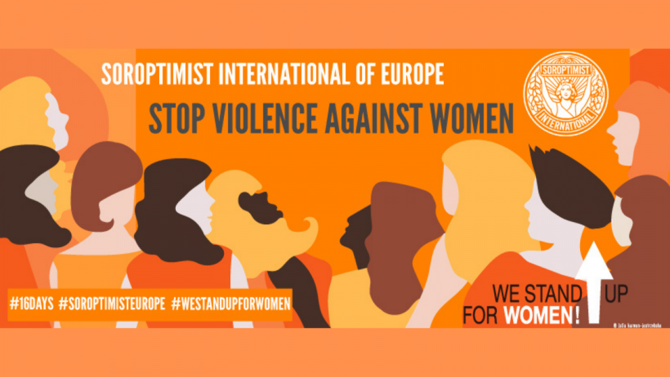 Soroptimist sulla giornata internazionale per l’eliminazione della violenza contro le donne