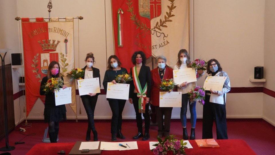 Sette donne imprenditrici di successo premiate dal Comune di Rimini nella giornata contro la violenza sulle donne