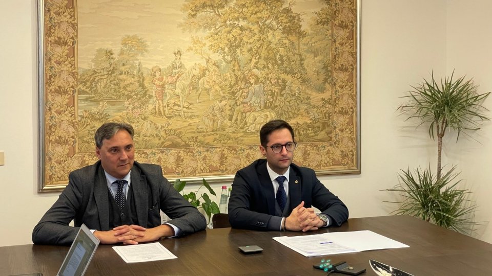 Il Segretario di Stato all’Industria Fabio Righi a colloquio con il Ministro greco per lo Sviluppo e gli Investimenti Adonis Georgiadis