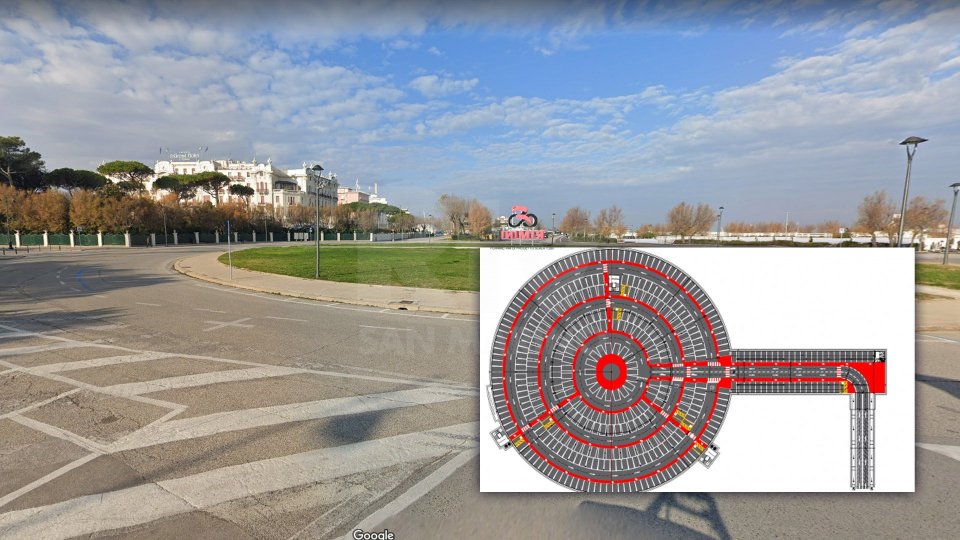 Rimini: parcheggio da 400 posti sotto la rotonda “Fellini”, interventi anche in superficie