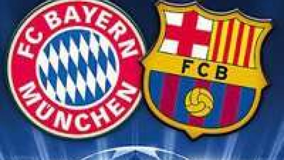Con Bayern-Barcellona si apre la due giorni di Champions LeagueCon Bayern-Barcellona si apre la due giorni di Champions League