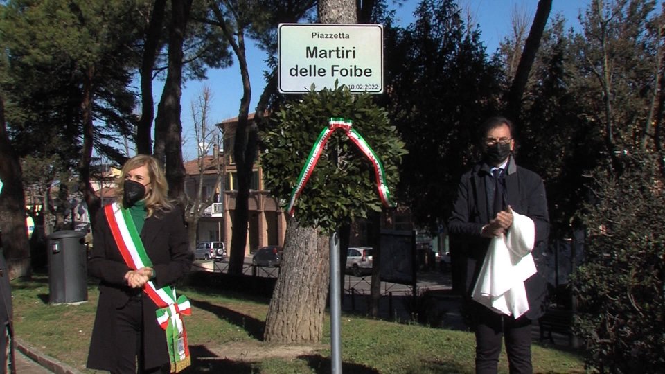 È il Giorno del Ricordo: Coriano inaugura la piazza "Martiri delle Foibe"