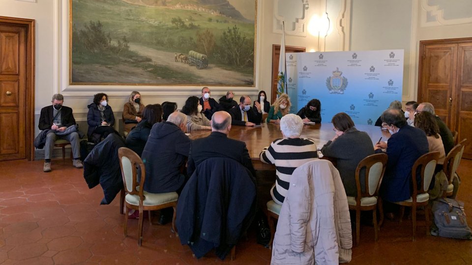 Prima riunione tra la Segreteria Esteri e le Associazioni sammarinesi per coordinare le azioni di solidarietà nei confronti del popolo ucraino